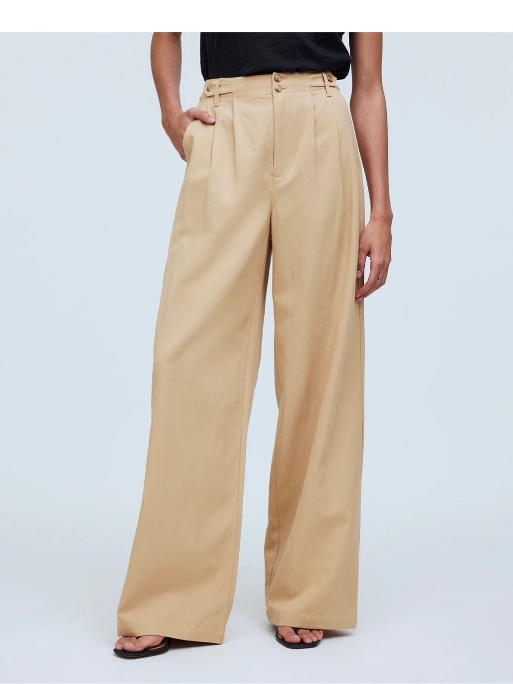 Madewell Harlow Wide-leg Pants